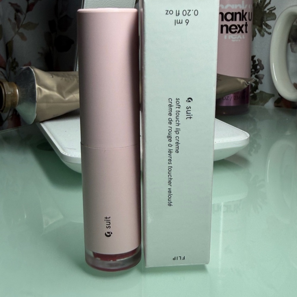 Glossier Soft Touch Lip Crème Shade suit